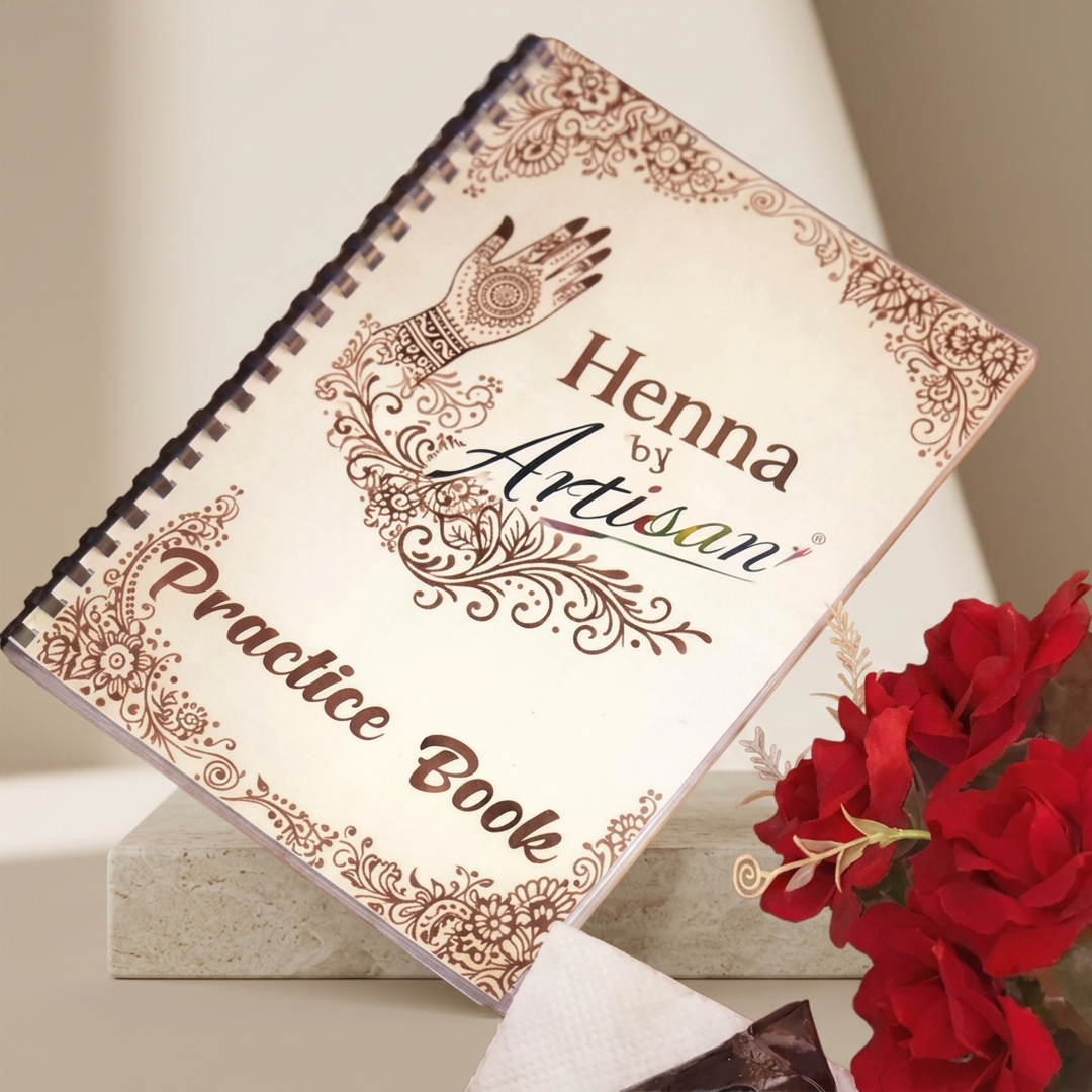 Mehndi Practice Book For beginners