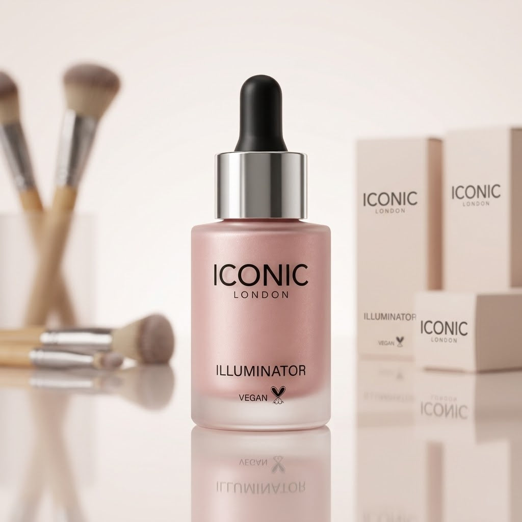 Glowy Pink Blush Liquid Highlighter & Illuminator Drops (30ml)