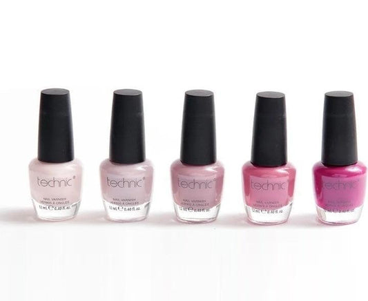 Technic 'Everyday' Nail Polish Set Pack of 6 Shades