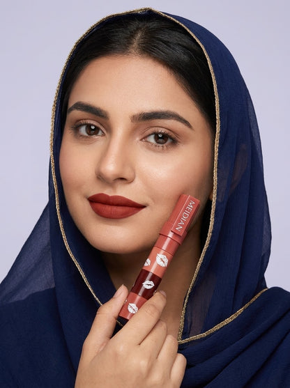 4 in 1 Matte Lipstick Long Lasting, Highly Pigmented