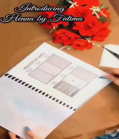 Mehndi Practice Book For beginners