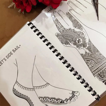 Mehndi Practice Book For beginners