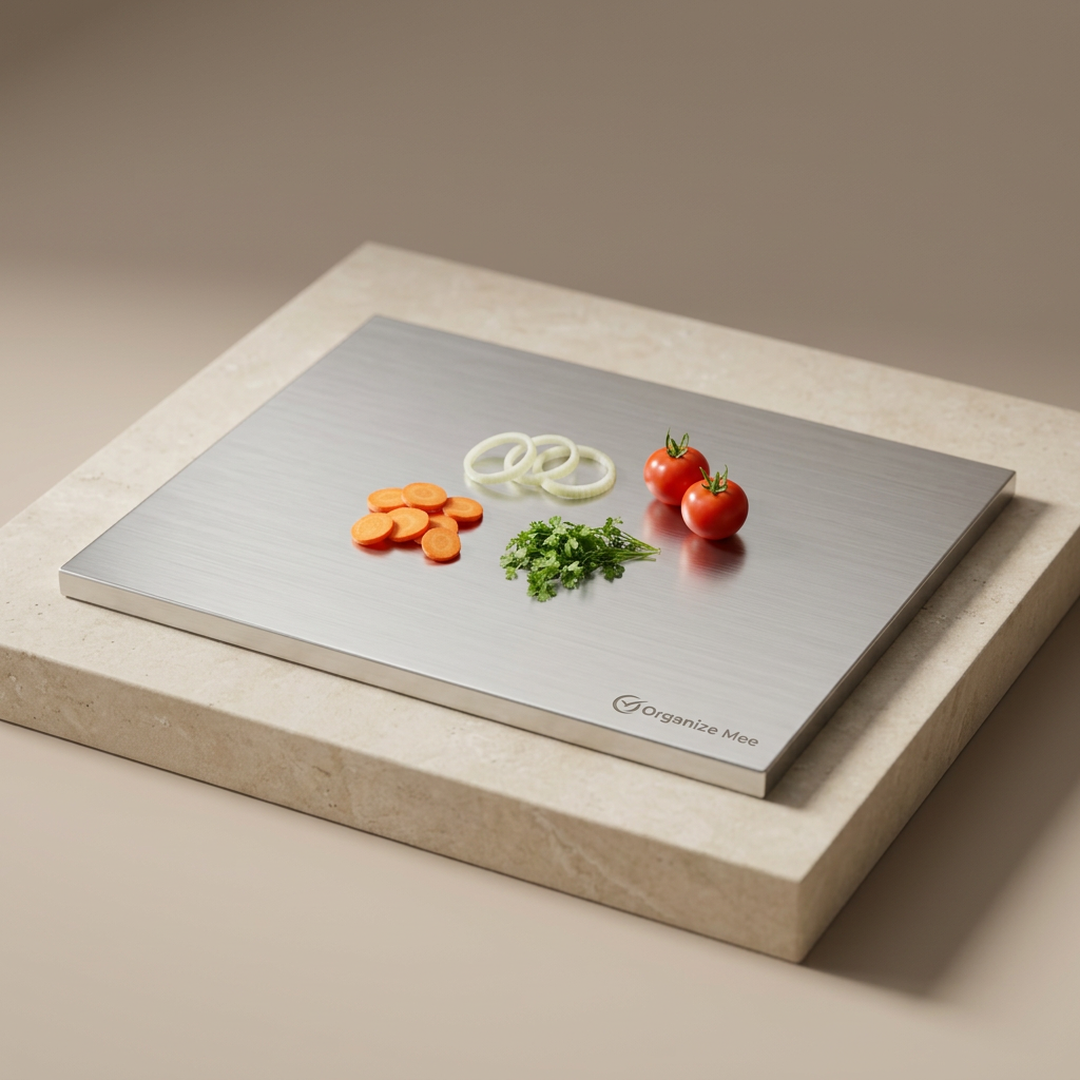 Stainless Steel Cutting Board 30×38cm for Kitchen