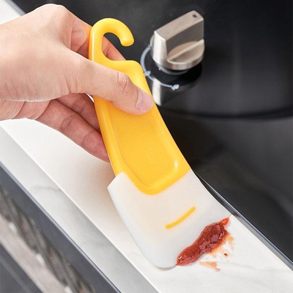 Silicone Dish Cleaning 2 Pcs Yellow Set