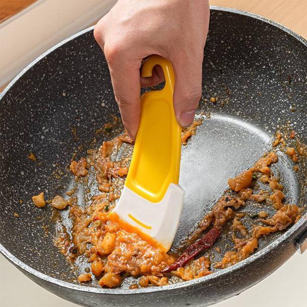Silicone Dish Cleaning 2 Pcs Yellow Set