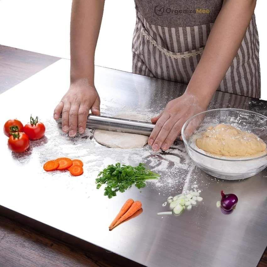 Stainless Steel Cutting Board 30×38cm for Kitchen
