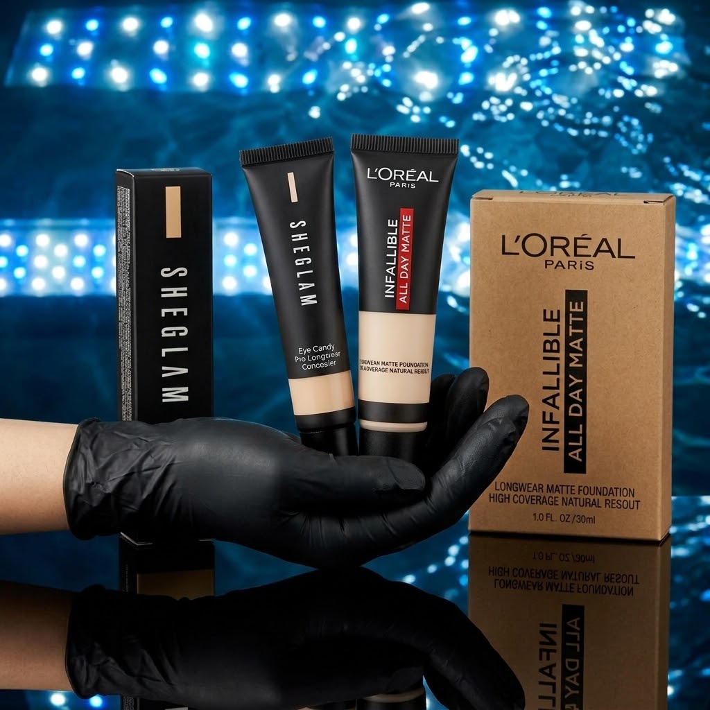 L'Oréal Paris 2-in-1 Flawless Base Set: Cream Foundation & Concealer Duo