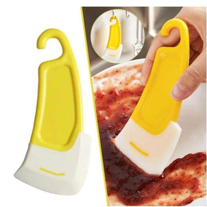 Silicone Dish Cleaning 2 Pcs Yellow Set