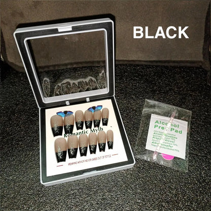 Romantic Myth 100 Pcs Natural Look Fake Nails Set